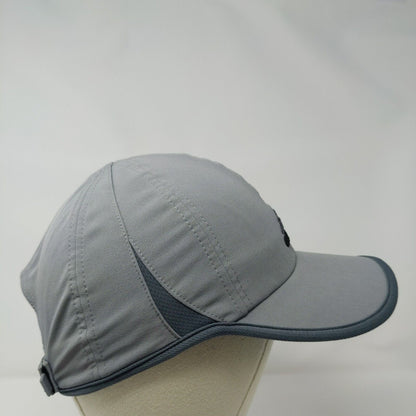 Adidas Adizero Strapback Hat Gray One Size Adjustable Breathable Climacool