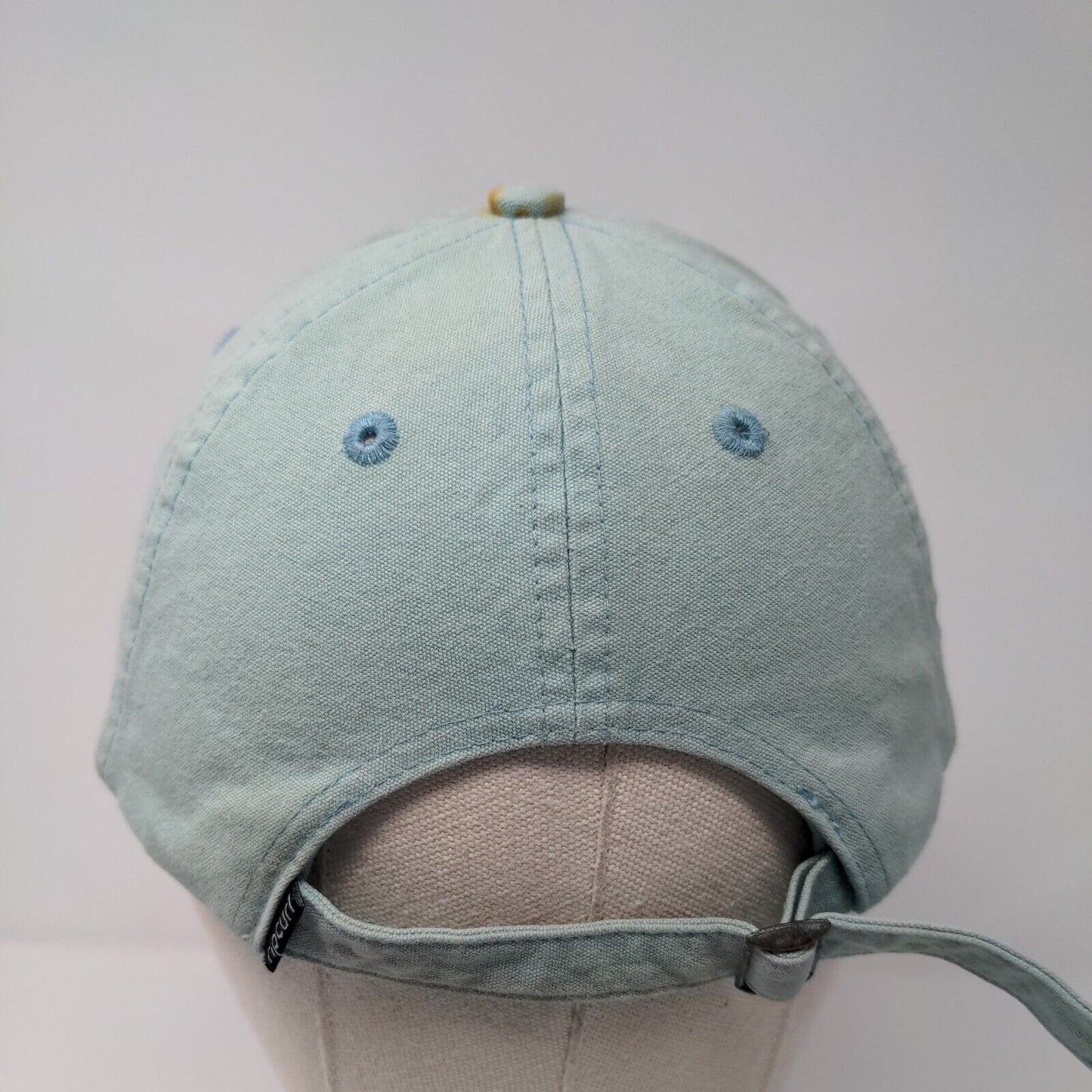 Rip Curl Wet Suits Slideback Hat Greenish-Blue OSFA Adjustable Embroidered