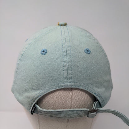 Rip Curl Wet Suits Slideback Hat Greenish-Blue OSFA Adjustable Embroidered