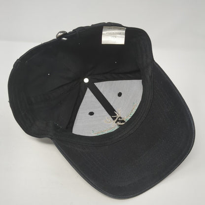Mule Deer Foundation Slideback Hat Black One Size Adjustable Sportsman Headwear