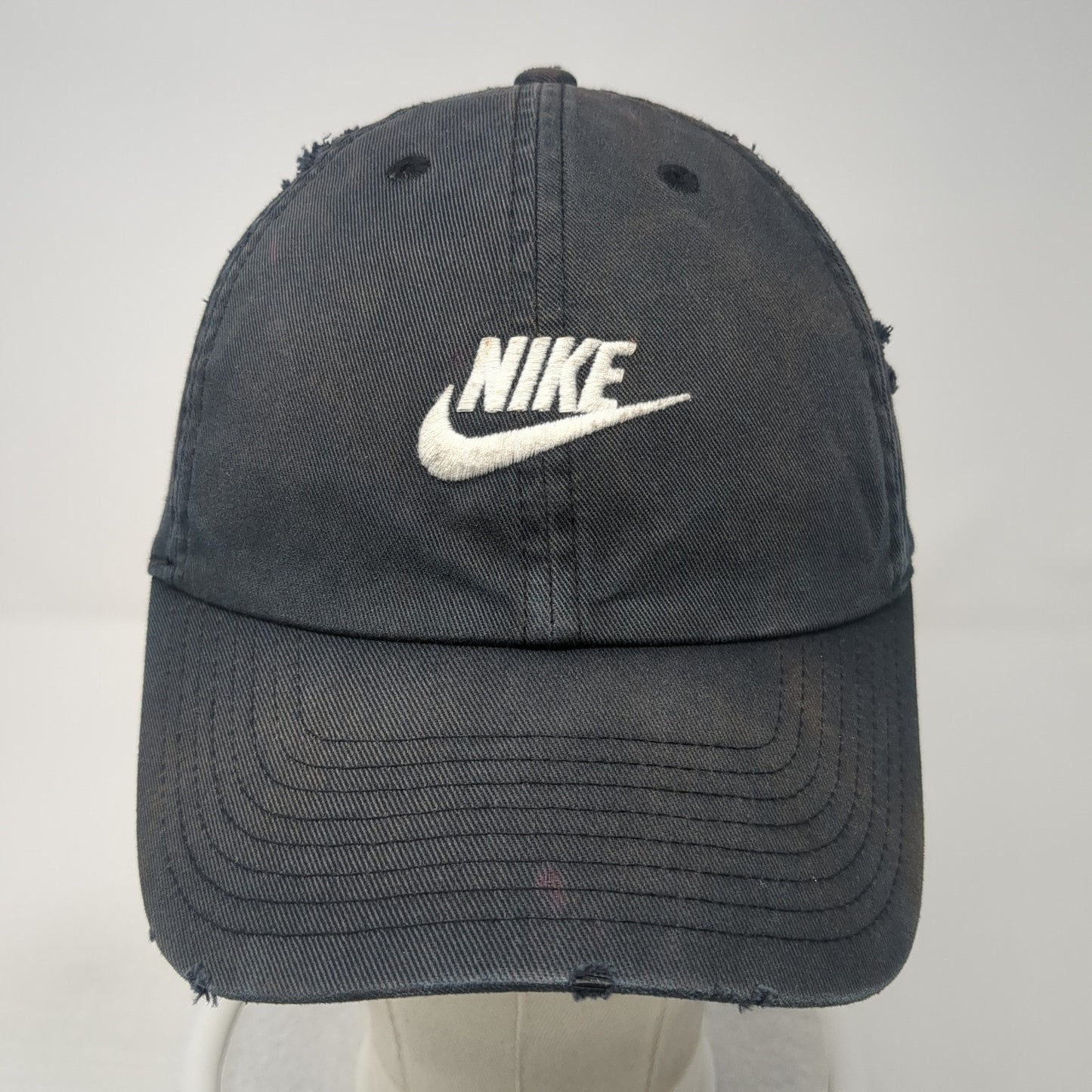 Nike Slideback Baseball Cap Blue One Size Adjustable Embroidered Heritage86