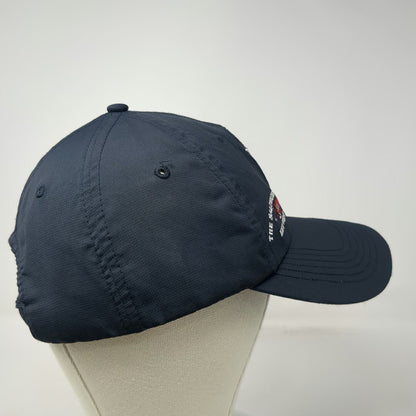 The Saltwater Angler Baseball Cap Blue One Size Embroidered Fish Key West Hat