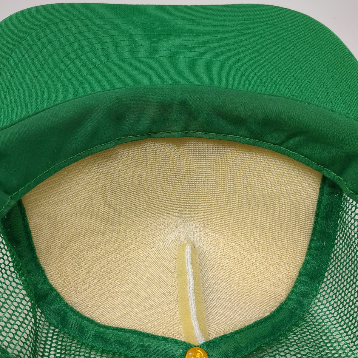 Otto Trucker Hat Green White One Size Fishing Brook Brown Rainbow Cutthroat Snap
