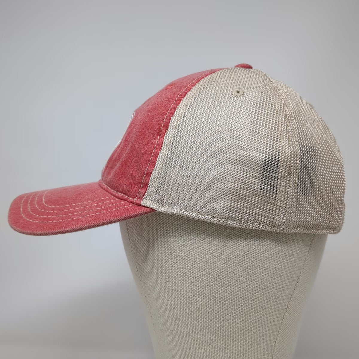 Aloha Hawaii Baseball Cap Red One Size Mesh Back Kauai Chicken Patch Travel Hat