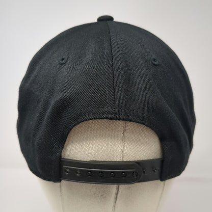 Flexfit Snapback Black One Size Burbank Ammo & Guns Target Shield Logo 110 Hat
