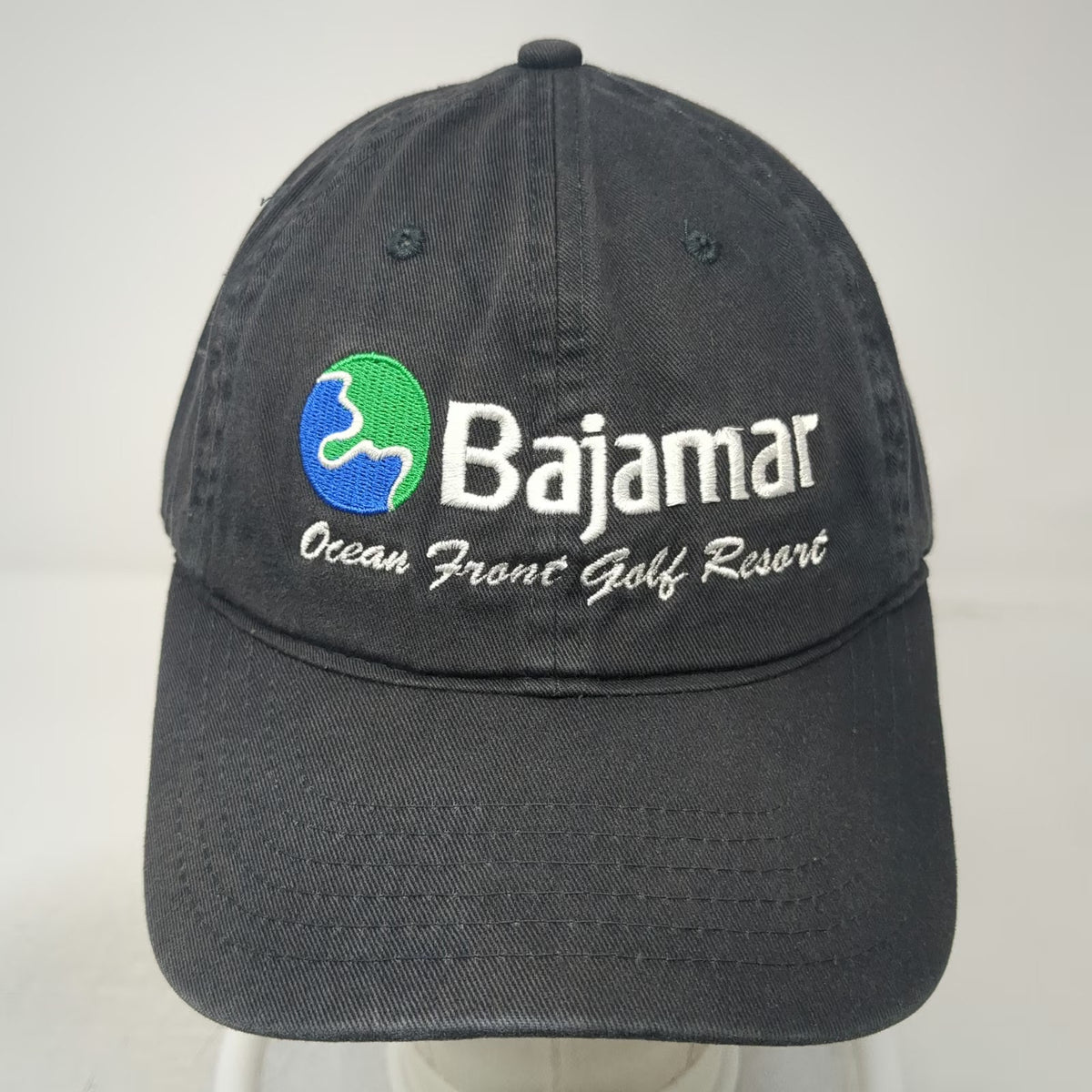 Legendary Baseball Cap Gray OSFM Ocean Front Golf Resort Strapback Cotton Hat