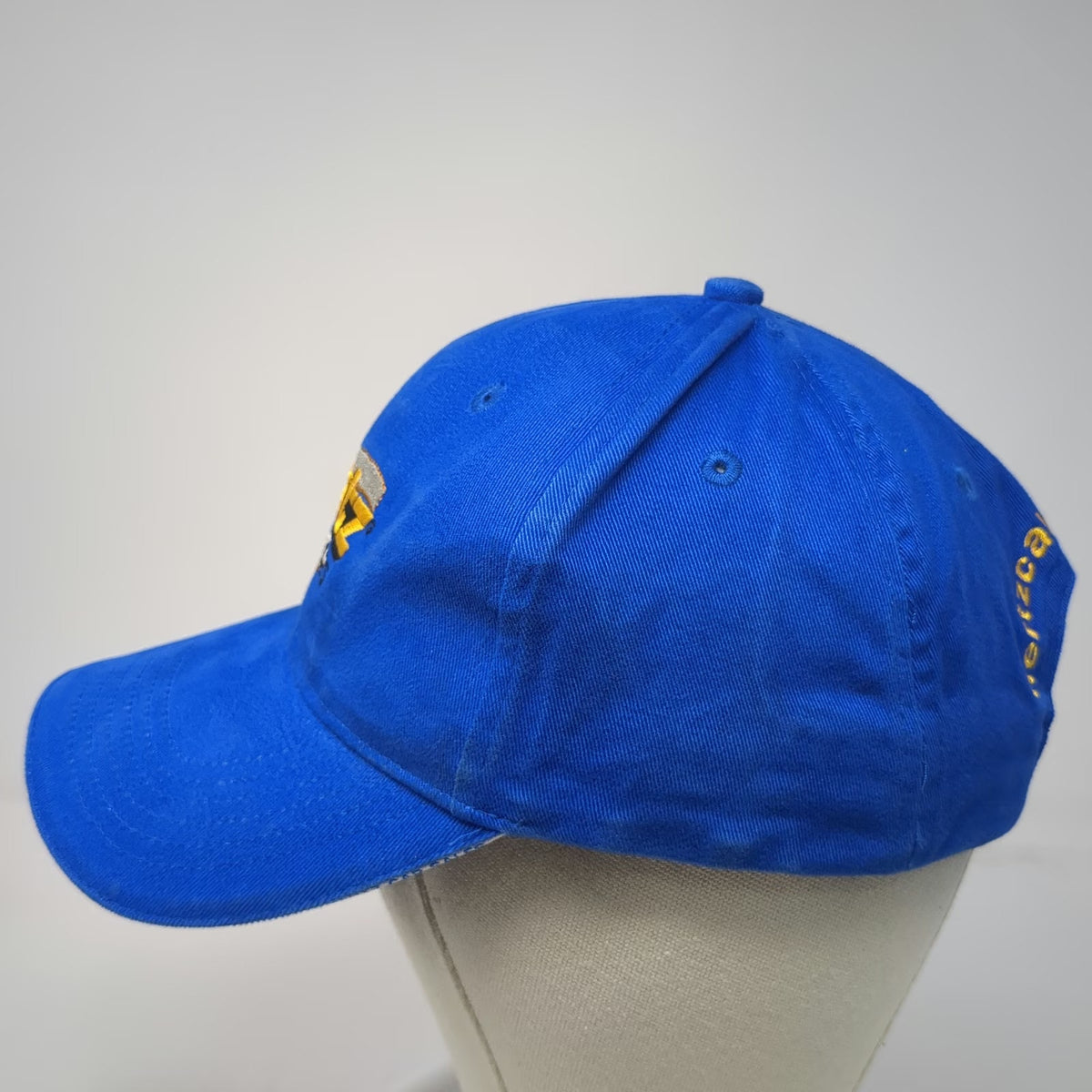 AMP Hertz Car Sales Logo Blue One Size Baseball Cap Strapback American Flag Hat
