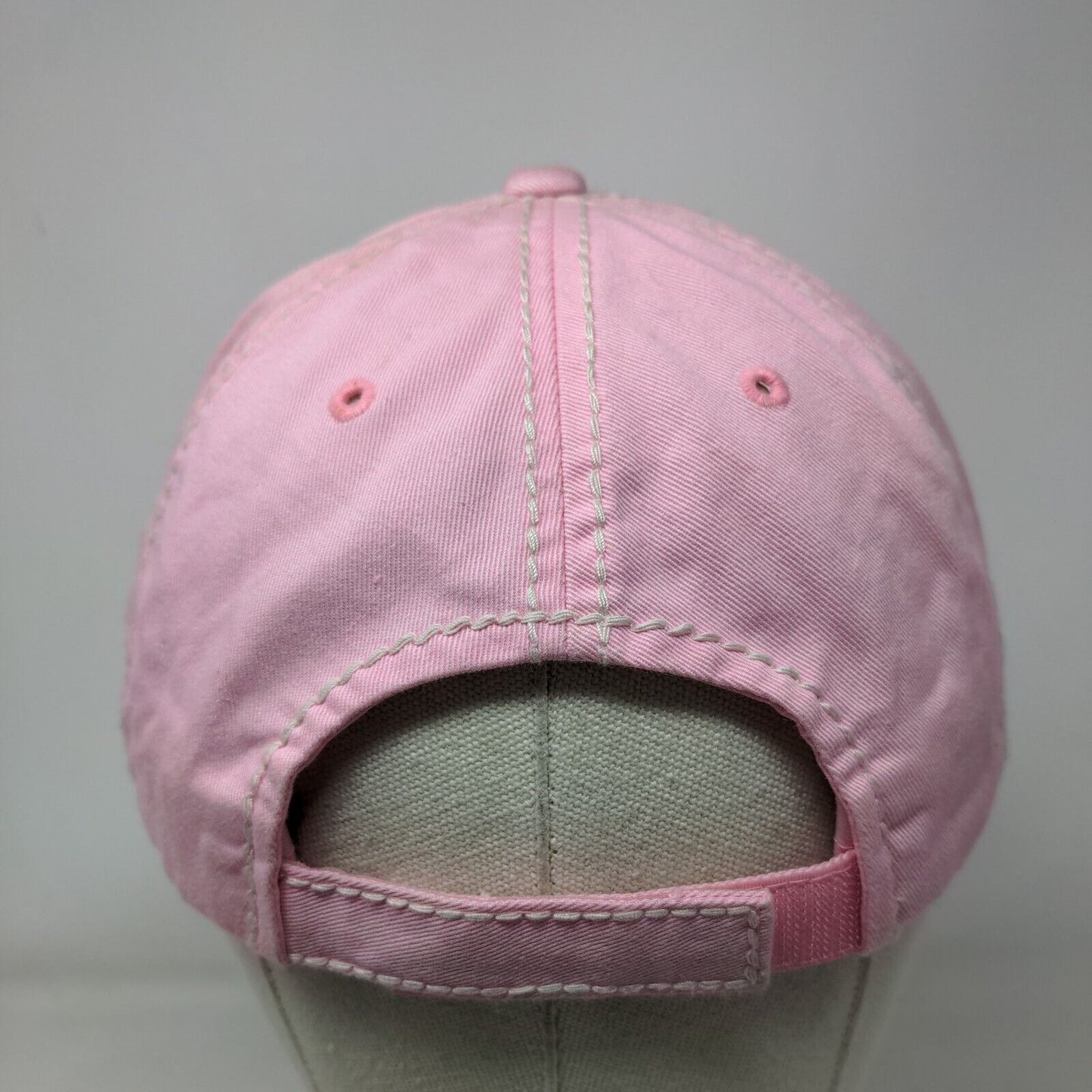 Bride Squad Strapback Hat Pink One Size Embroidered KB ETHOS Vintage