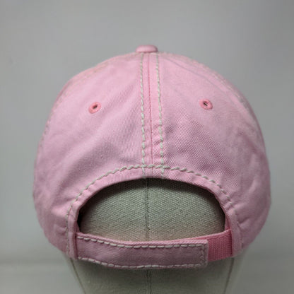 Bride Squad Strapback Hat Pink One Size Embroidered KB ETHOS Vintage