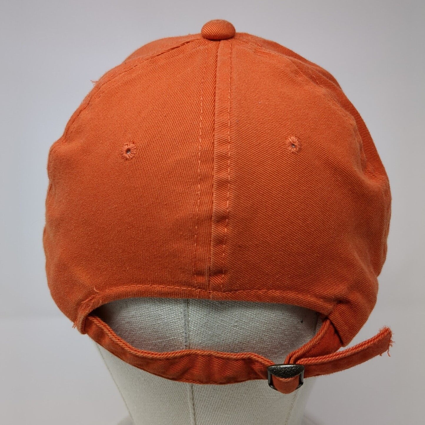 Spurwing Country Club Slideback Hat Orange OSFA Adjustable Embroidered Young An