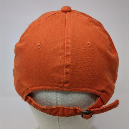 Spurwing Country Club Slideback Hat Orange OSFA Adjustable Embroidered Young An