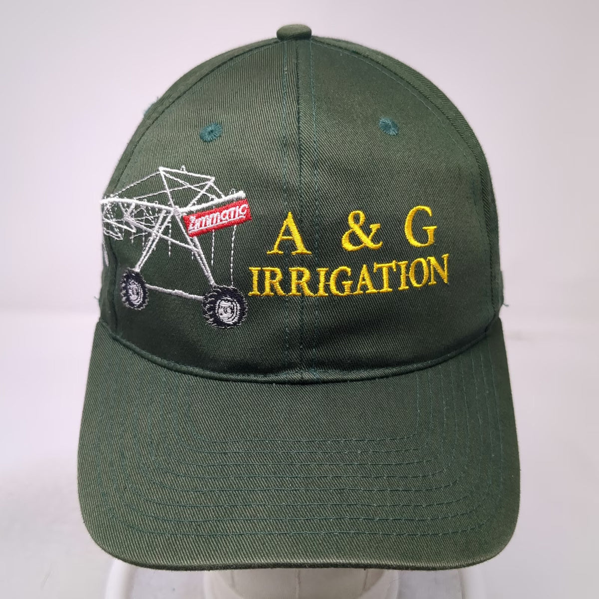 Cobra Snapback Green Hat One Size A & G Irrigation Zimmatic Embroidered Logo