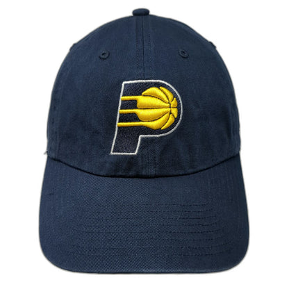 '47 Indiana Pacers NBA Blue OSFM Cap Hat Draft Kings Logo Strapback Embroidered