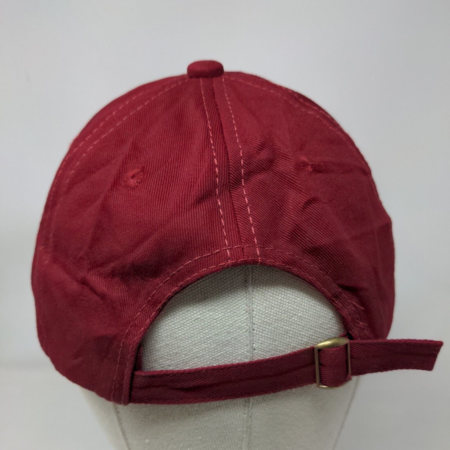 Killin' It Slideback Hat Red OS Adjustable Embroidered Vented Holes 6 Panel