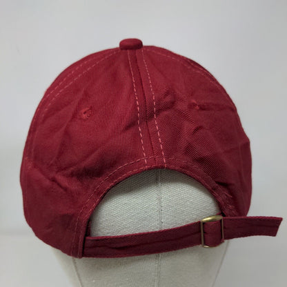 Killin' It Slideback Hat Red OS Adjustable Embroidered Vented Holes 6 Panel