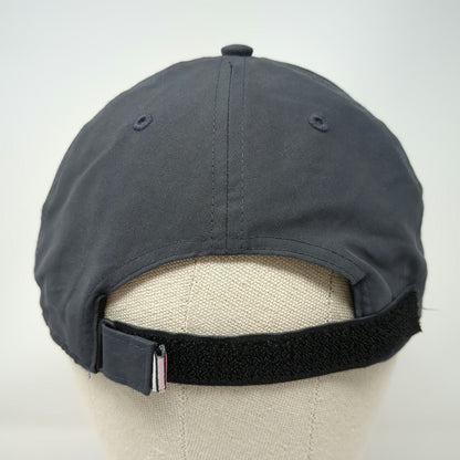 Adidas Baseball Cap Blue One Size Climalite Polyester Strapback Pink Logo Hat