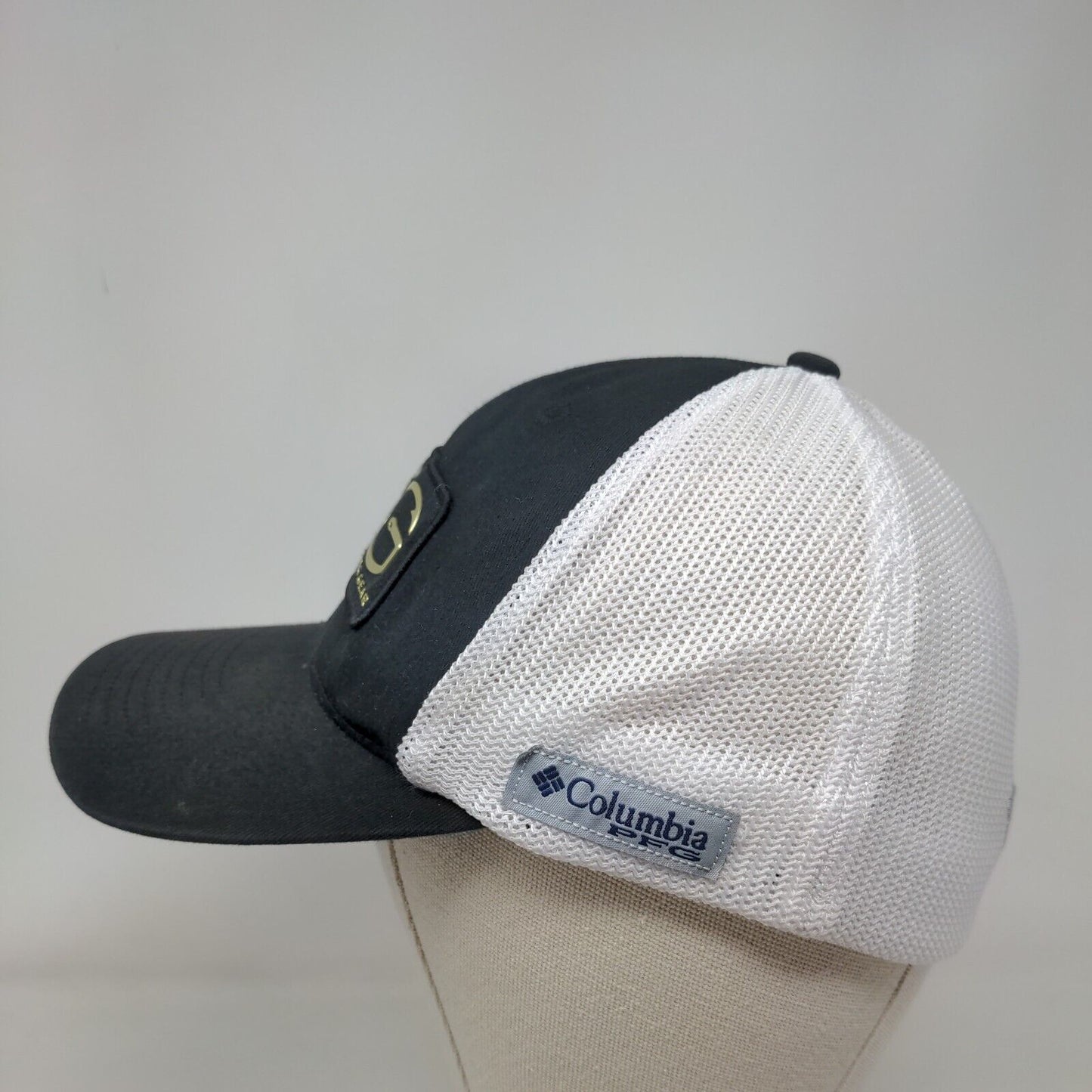 Performance Fishing Gear Fitted Trucker Hat Black One Size Mesh Back Columbia