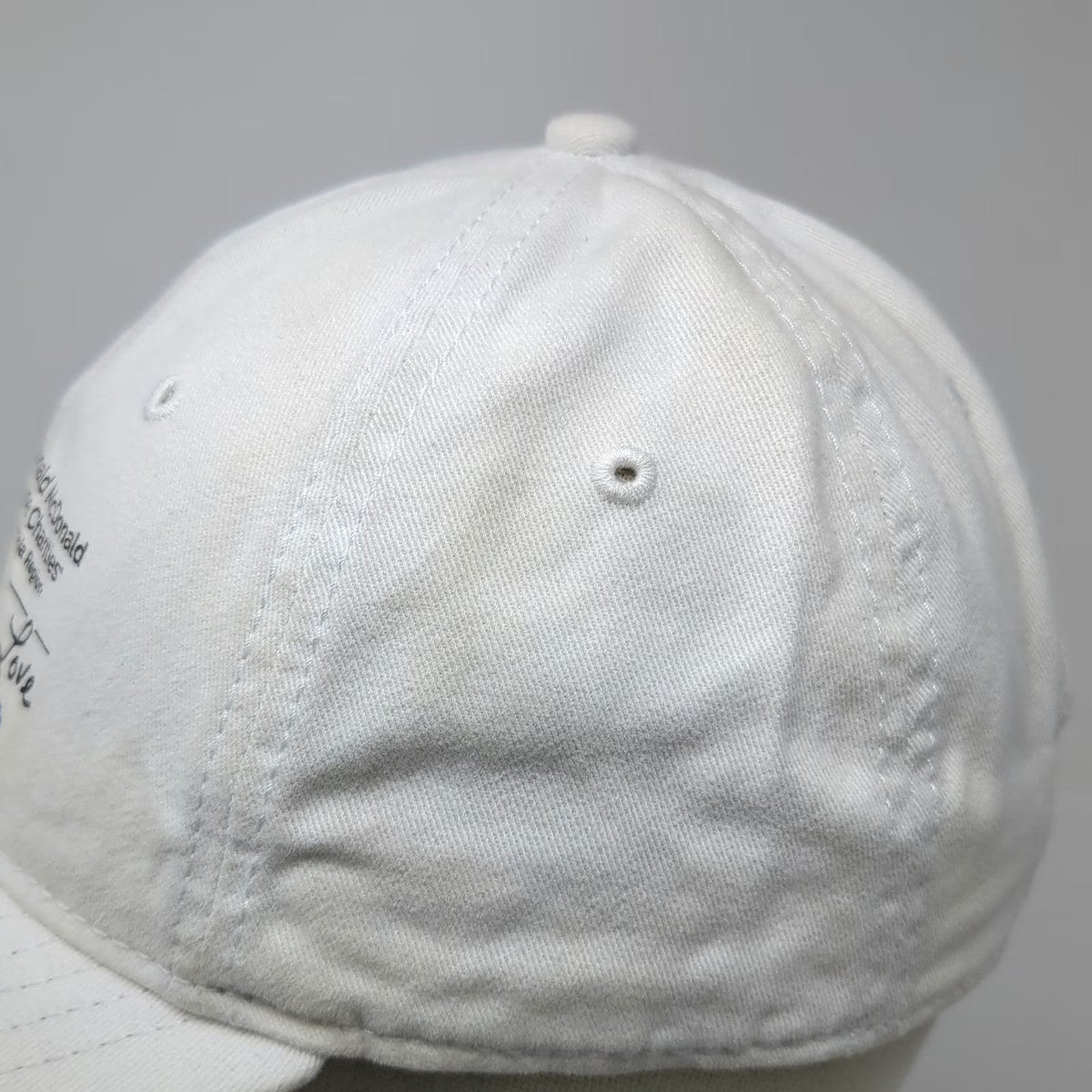 Unbranded Baseball Cap White One Size RMHC Philadelphia 50th Anniversary Hat
