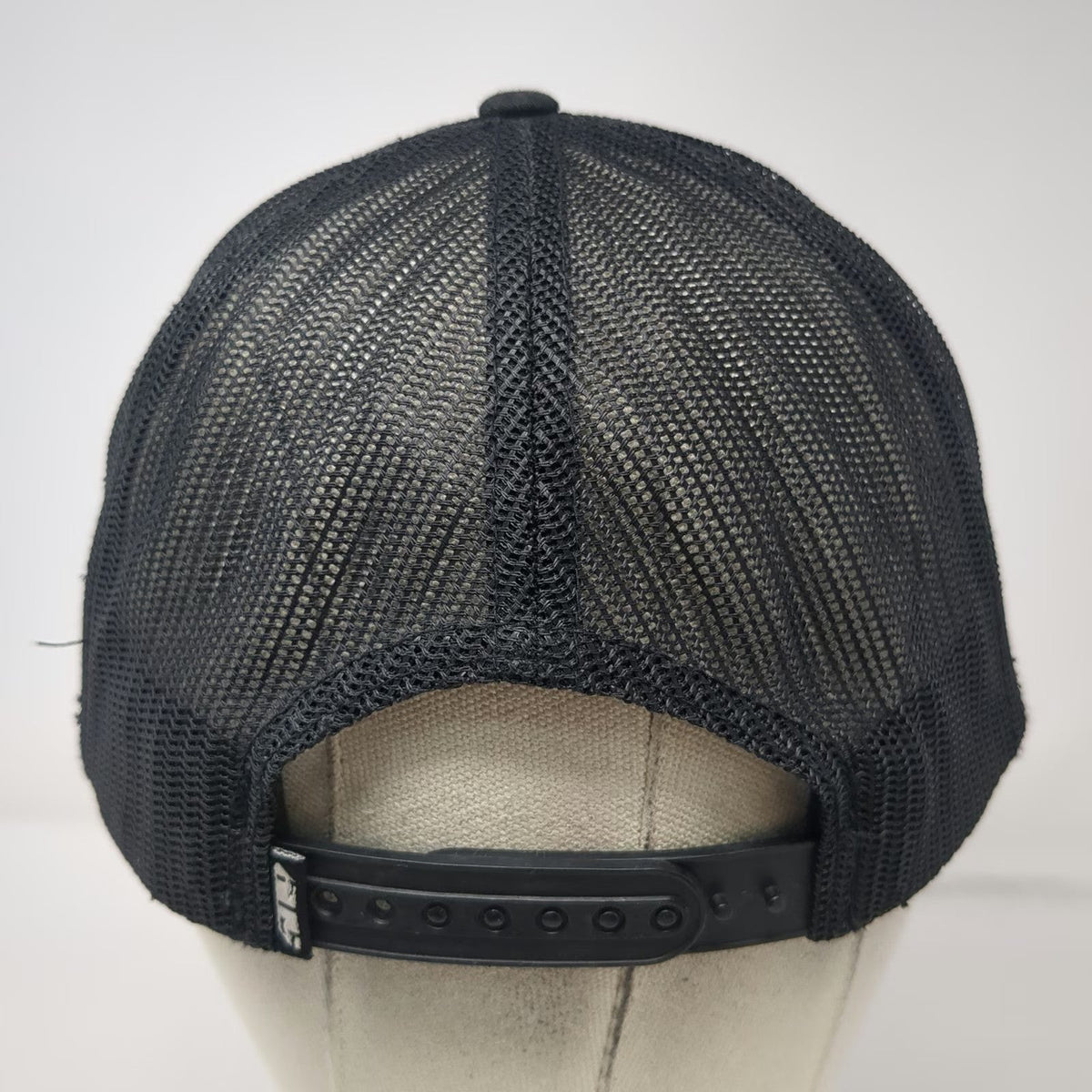 509 Trucker Hat Black One Size Non Ethanol Fueling Your Passion Mesh Snapback
