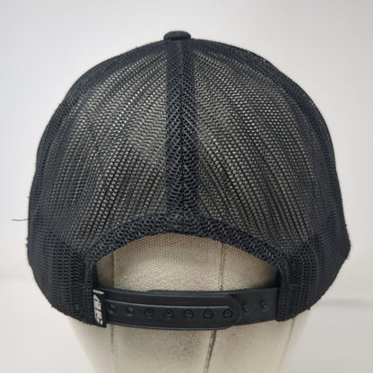 509 Trucker Hat Black One Size Non Ethanol Fueling Your Passion Mesh Snapback
