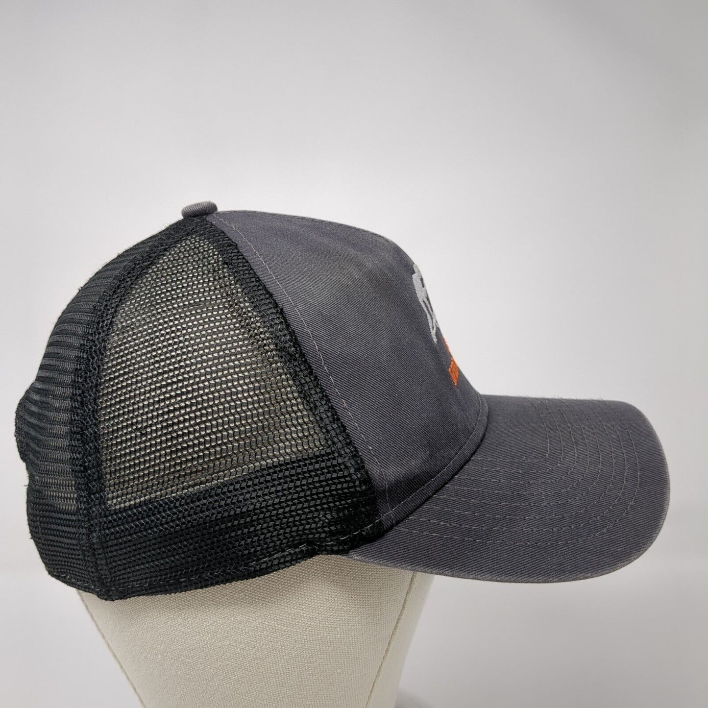 RHS Wrestling Snapback Trucker Hat Gray One Size Adjustable Mesh Back New Era