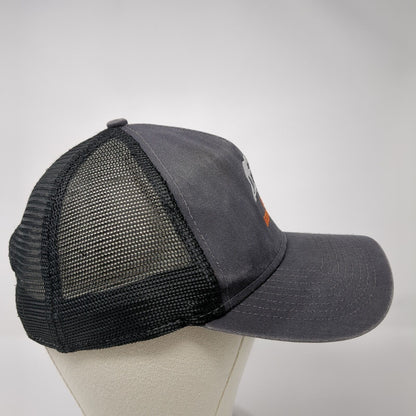 RHS Wrestling Snapback Trucker Hat Gray One Size Adjustable Mesh Back New Era