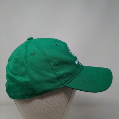First Financial Group Strapback Hat Green One Size Embroidered Apollo