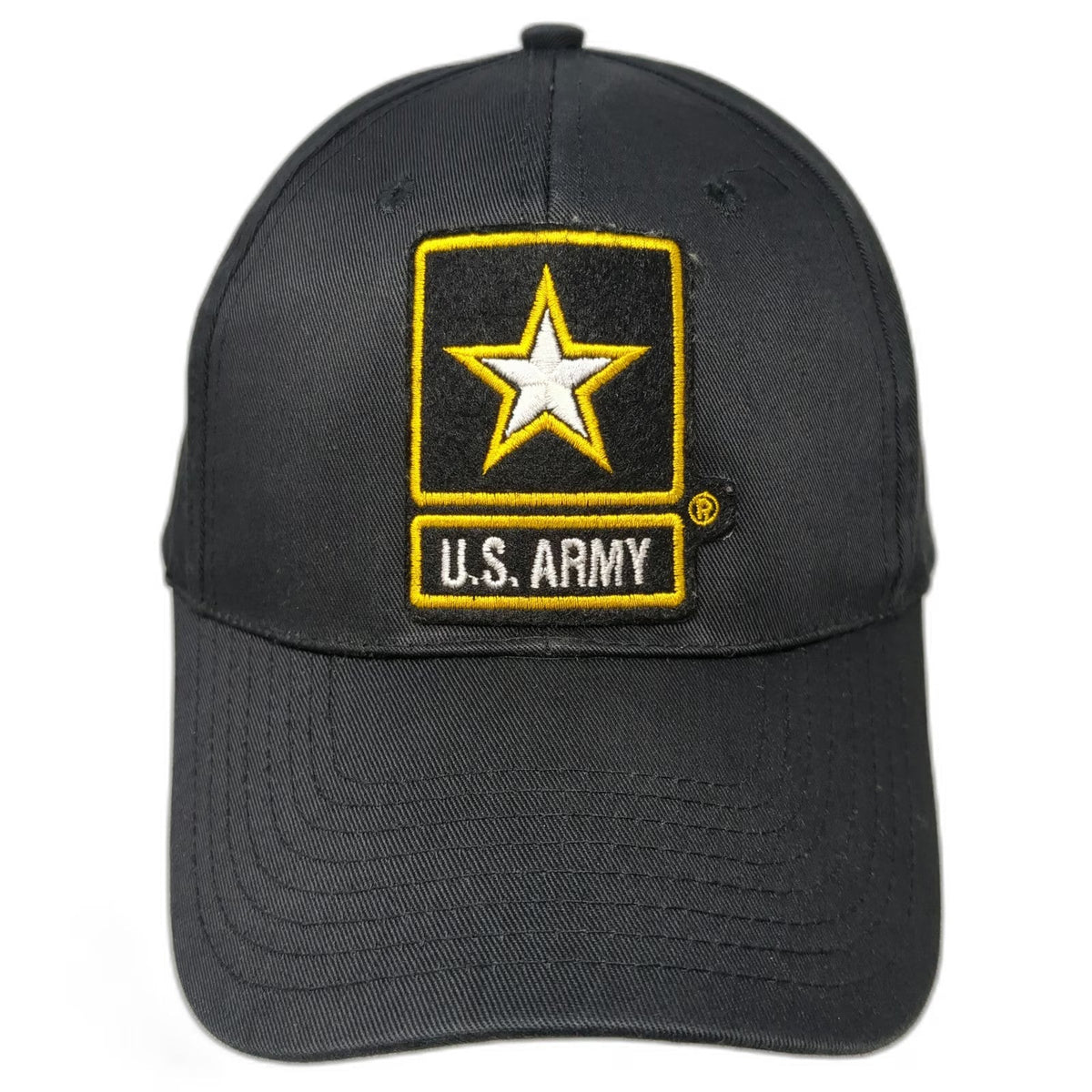 M.I.T.I. Company Snapback Hat Black One Size U.S. Army Star Logo Structured