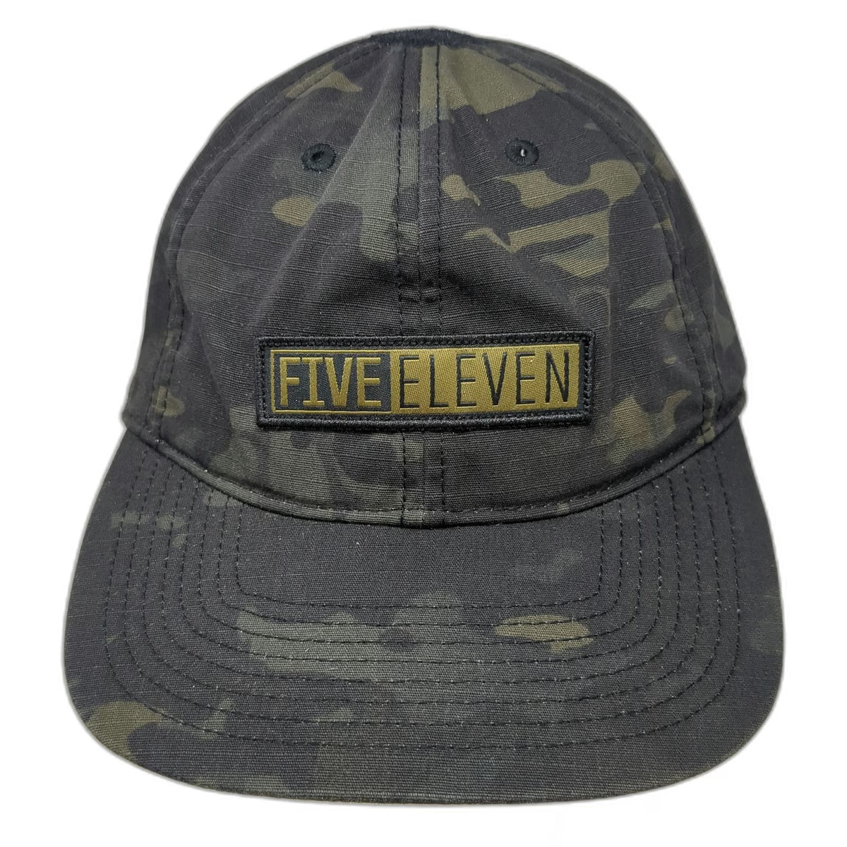 5.11 Tactical Baseball Cap Black One Size MultiCam Camo Strapback Logo Patch Hat