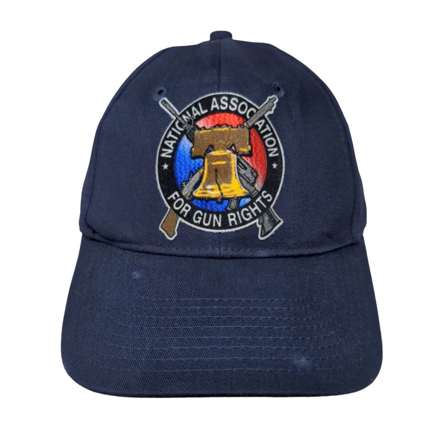 National Association For Gun Rights Strapback Hat Blue OSFM Embroidered Otto