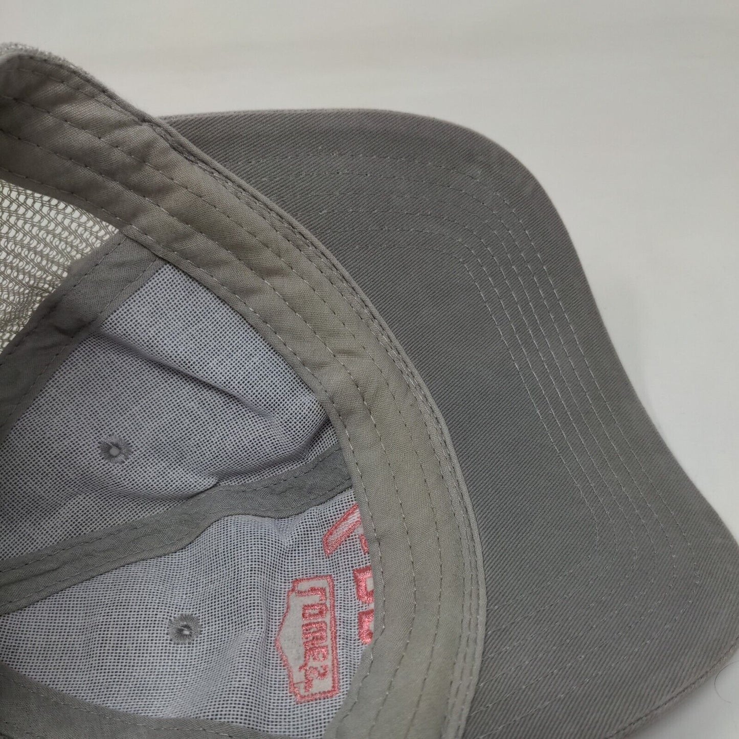 Lowe's 4Pros Snapback Mesh Back Trucker Hat Gray One Size Embroidered