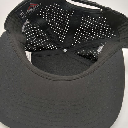 Pacific Headwear Trucker Hat Black One Size American Flag TVPIPE Respect Hustle