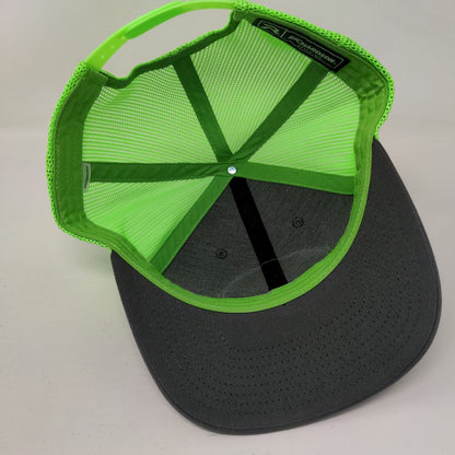 Idaho Central Credit Union Snapback Trucker Hat Multi Adjustable Richardson