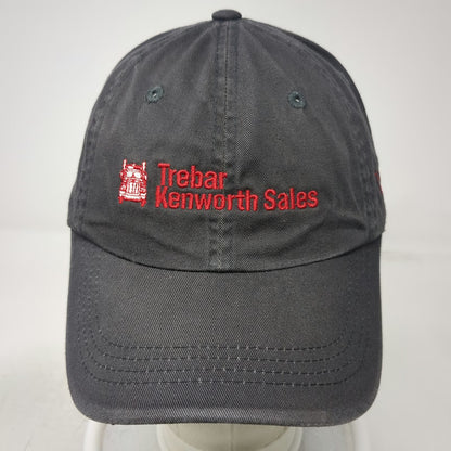 Port Authority Trebar Kenworth Sales Gray One Size Baseball Cap Strapback Hat