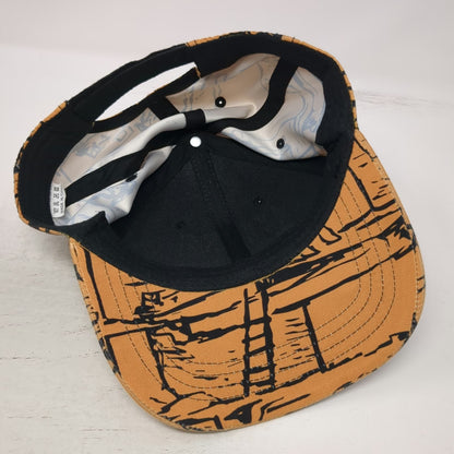 Mesa Verde National Park Baseball Cap Orange Black One Size Cliff Dwelling Hat