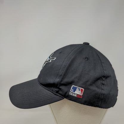 Florida Marlins Strapback Hat Black OSFM Embroidered Logo MLB OC Sports