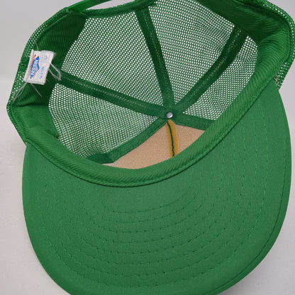 Nissin Green Trucker Hat One Size Snake River Council High Adventure Snapback