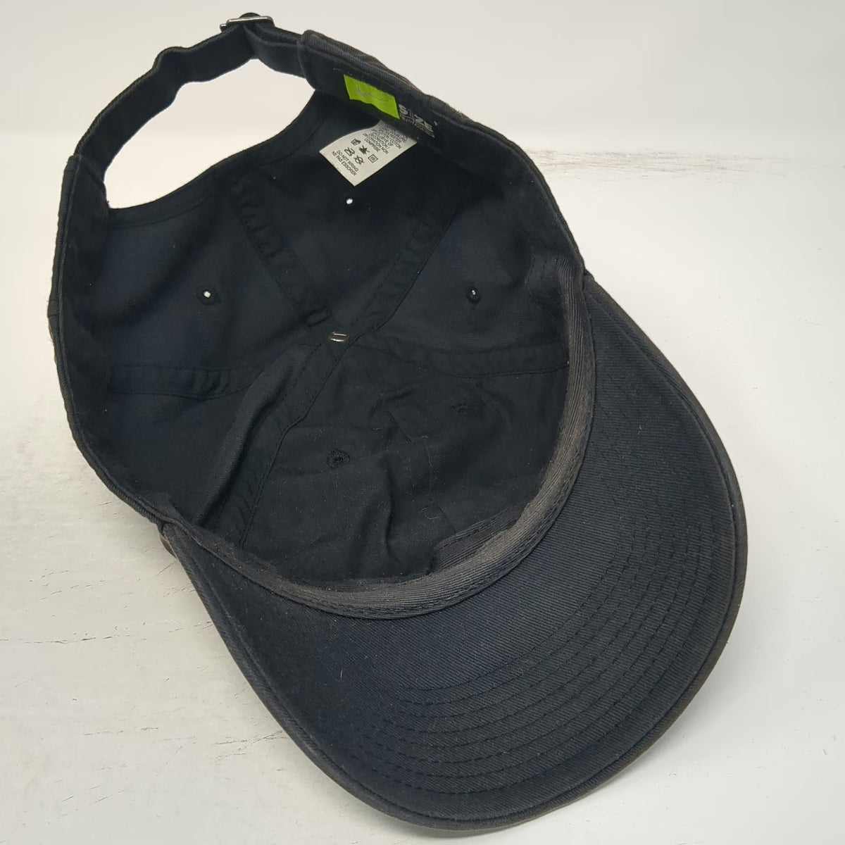Nike Baseball Cap Black One Size Slideback Adjustable Swoosh Heritage86 Logo Hat