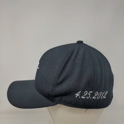 Nike Y&J 4,25,2012 Snapback Hat Black OS Adjustable Embroidered Swoosh Logo