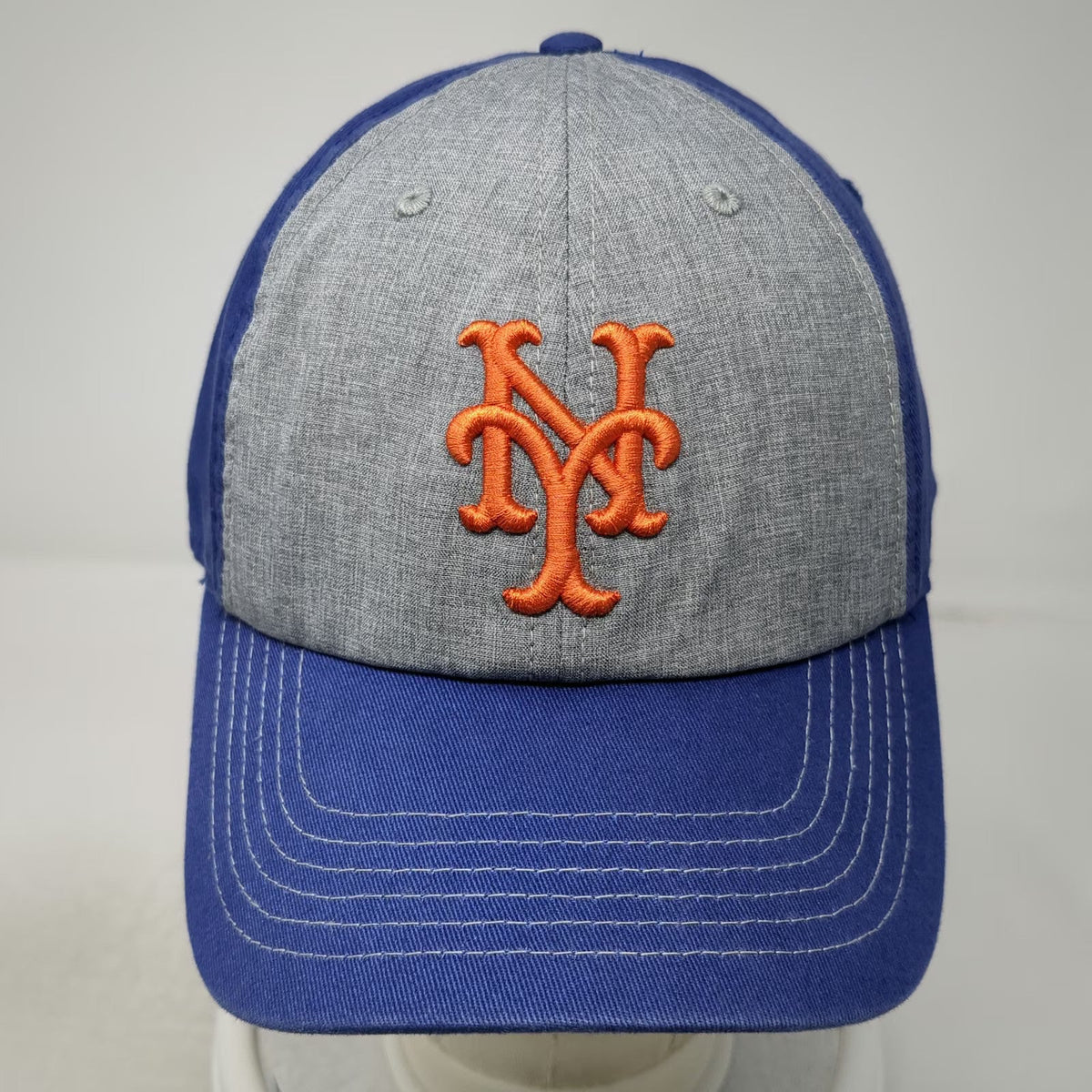 New York Mets MLB Fan Favorite Baseball Cap Blue Gray One Size Cooperstown Hat