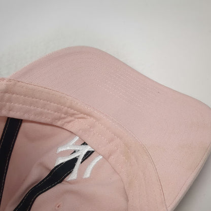 New York Yankees MLB '47 Baseball Cap Pink One Size Slideback Cotton Logo Hat