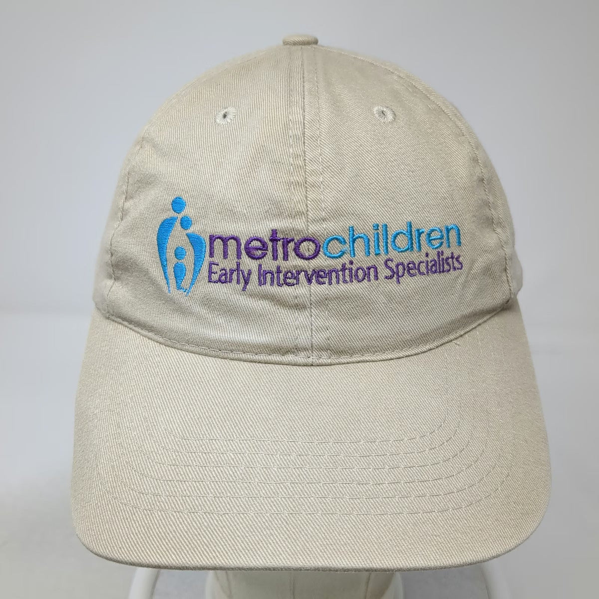 AMC Baseball Cap Beige One Size Metrochildren Early Intervention Specialists Hat