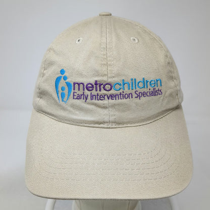 AMC Baseball Cap Beige One Size Metrochildren Early Intervention Specialists Hat