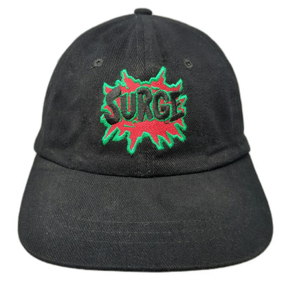 Headshot Baseball Cap Black Surge Soda Get Some Logo Embroidered Hat Vintage