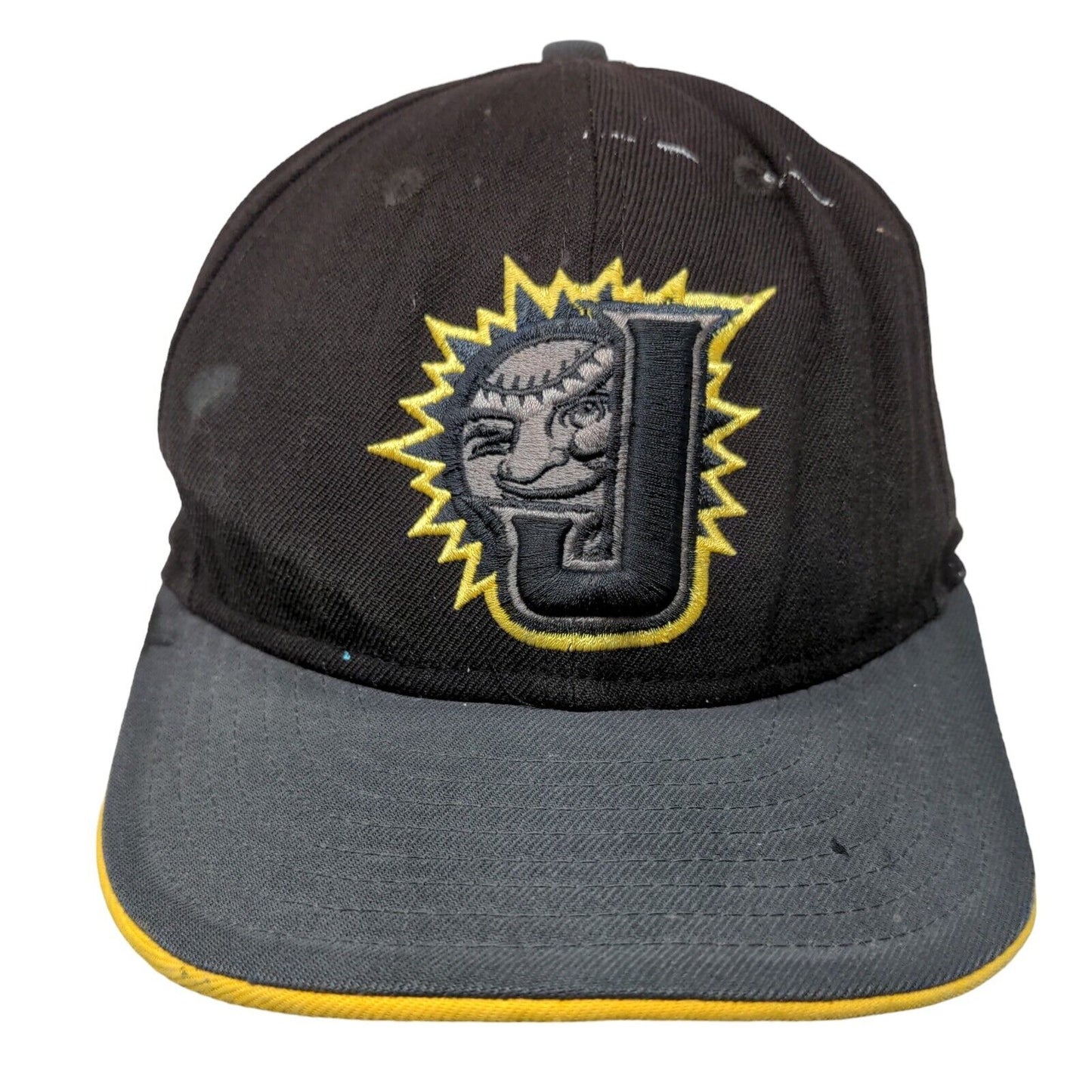 Jacksonville Suns Fitted Hat Brown Gray 7 3/8 Distressed MiLB New Era 59Fifty