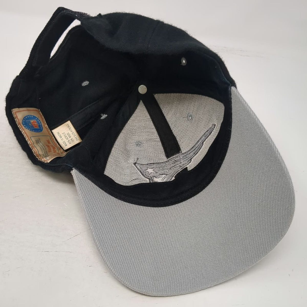 Twins Enterprise Baseball Cap Black One Size NFL New England Patriots Gray Hat