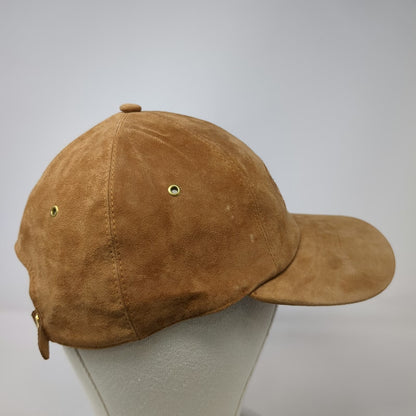 R.M. Williams Baseball Cap Brown One Size Kangaroo Leather Made in Australia Hat