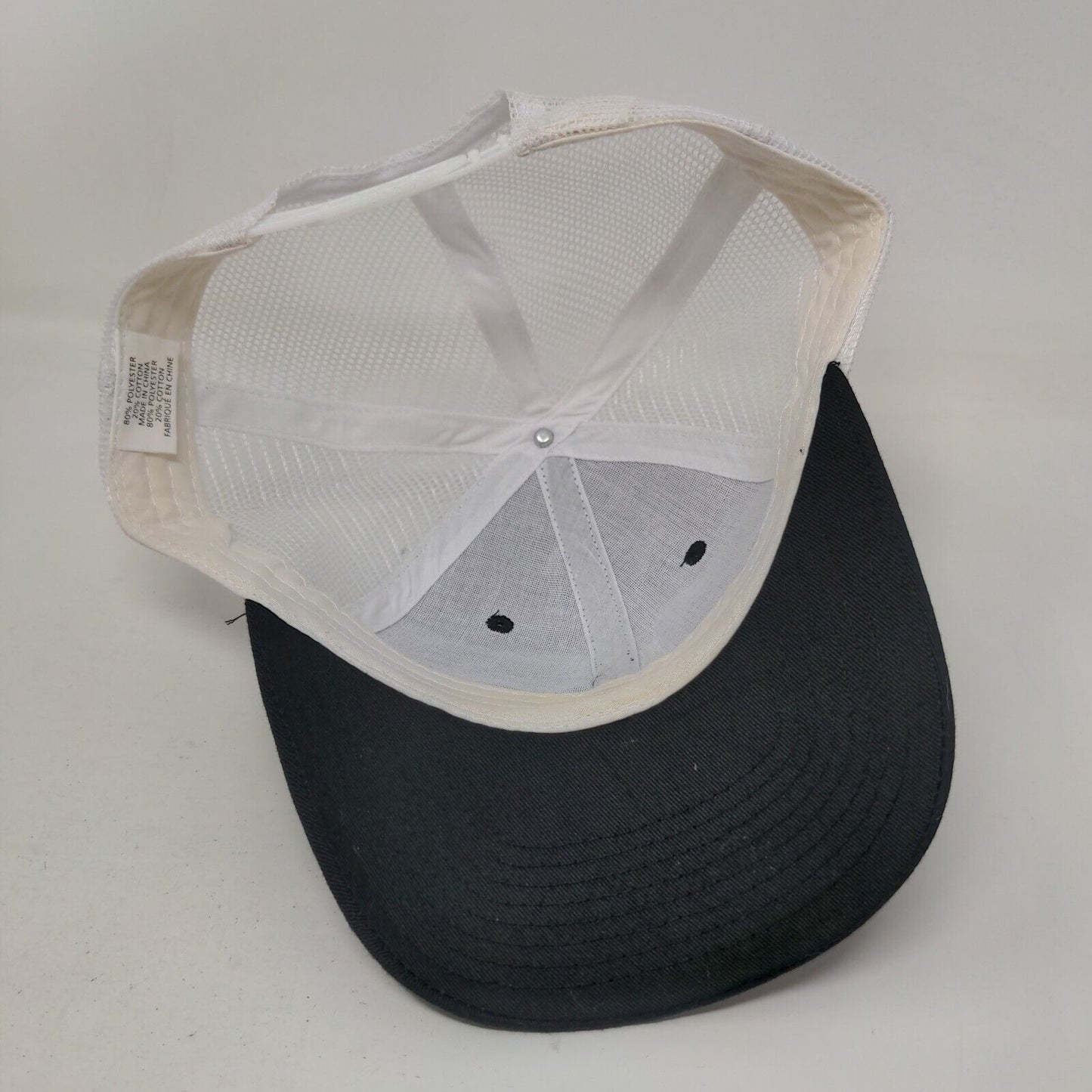 Fiesta Grande Mexican Grill Snapback Hat One Size Black Mesh Back Vent Holes