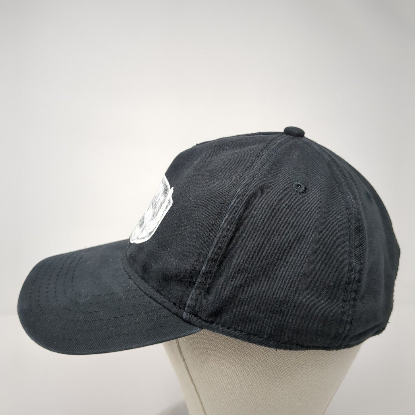 Guardian Strapback Hat Black One Size Solid Adjustable Outdoor Otto