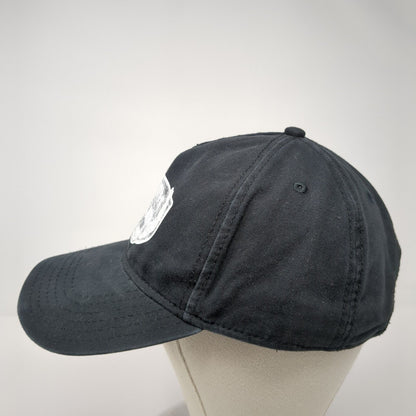 Guardian Strapback Hat Black One Size Solid Adjustable Outdoor Otto